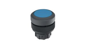 Pushbutton Actuator with Black Frontring Momentary Function Round Button Blue IP65 RAFIX 22 QR