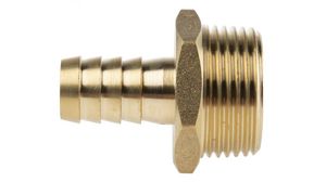 Hose Connector, Water, Brass, R3/4", Male Thread, Pack of 10 pieces