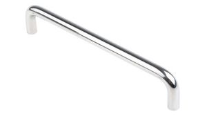 Stainless Steel Drawer Handle, 9x159x30mm, Silver