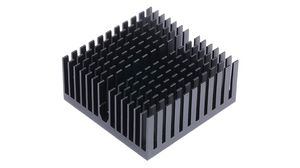 Kühlkörper Schwarz, eloxiert 8.2K/W 40x40x18mm