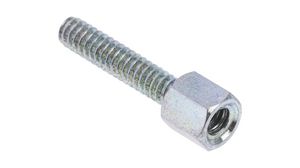 Connector Screw Lock, 13mm, UNC 4-40