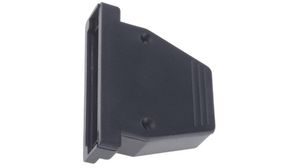 D-Sub Backshell, Strain Relief, DC-37, Black, PET