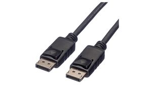 Video Cable, Green, DisplayPort Plug - DisplayPort Plug, 4096 x 2560, 5m