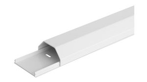 Wall Cable Conduit Aluminium White 1.1m