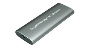 Custodia USB-C 3.1 per SSD M.2 NVMe