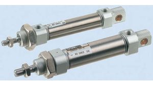Pneumatic Piston Rod Cylinder - 12mm Bore, 50mm Stroke, C85 Series, Double Acting