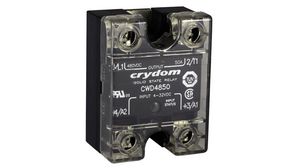 Solid State Relay Single Phase, CW, 1NO, 50A, 280V, Screw Terminal