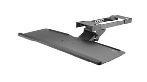 Adjustable Keyboard Tray, Zwart, Geschikt voor Under Desk Mounting