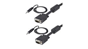 Multi-Port Adapter, HDMI Plug / Micro USB-B Socket - HDMI Socket, Silver