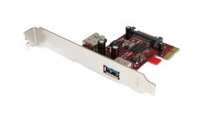 Karta PCI Express USB A s podporou UASP, 2x USB 3.0, PCI-E x1