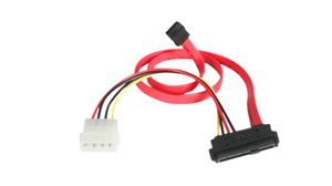 SAS to SATA cable 457mm Red