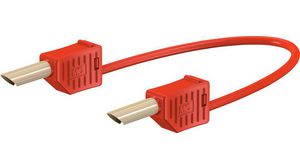 Test Lead Silicone 19A Gold-Plated 500mm 1mm² Red
