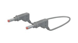 Safety Test Lead 250mm Grey Nickel-Plated