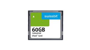 Karta pamięci, CFast, 60GB, 520MB/s, 410MB/s, Szary
