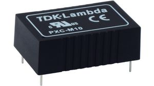 DC/DC-muunnin, Läpivientiaukko, 18 ... 75V, 15V, 10W