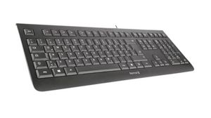 Keyboard, 1000, DE Germany, QWERTZ, USB, Cable