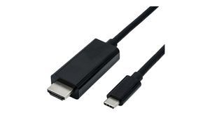 Kabel wideo, Wtyk USB C - Wtyk HDMI, 3840 x 2160, 5m