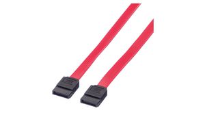 SATA-kabel 1m Zwart/rood