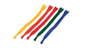 Reusable Cable Tie 200 x 12mm Fabric Mixed