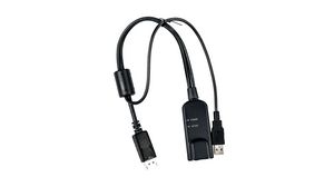 KVM Cable, USB, 356mm