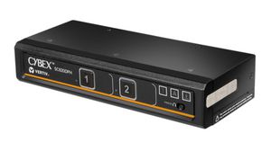 2-Port KVM Switch, DisplayPort / HDMI Combo Socket, USB-A / USB-B