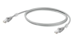 Industrial Ethernet Cable, LSZH, 10Gbps, CAT6a, RJ45 Plug / RJ45 Plug, 3m