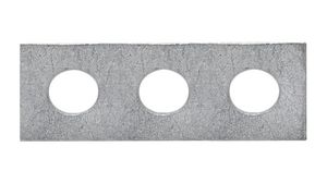 Cross Connector, 125A, 22mm, Grey, 49.6 x 15mm