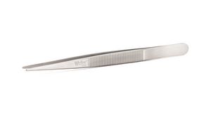 Tweezers Precision Stainless Steel Serrated / Pointed 160mm