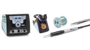 WX 2011 Pico MS Soldering Station Set for High Precision Applications, 255W, 550°C, 230V