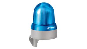 Sygnalizator świetlno-dźwiękowy LED 433 Niebieski Różne tony 230VAC 108dBA IP65 Powierzchniowy