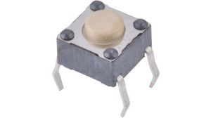 Tactile Switch, 1NO, 2.55N, 7.9 x 6.2mm, WS-TASV