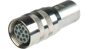 Cable Connector, Socket, 12 Contacts, 5A, 50VDC, IP65