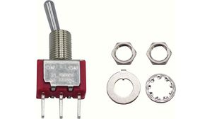 Miniature Toggle Switch ON-ON 2 A / 5 A 1CO