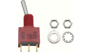 Miniature Toggle Switch ON-ON 2 A / 5 A 1CO IP67