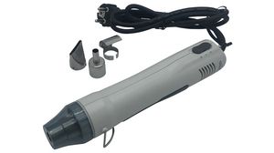 Mini-Heissluftpistole für niedrige Temperaturen, 300W, 240V, 300°C, Schutzkontaktstecker Typ C (CEE 7/16)