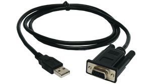 USB serie-omvormer, RS232, 1 DB9, vrouwelijk