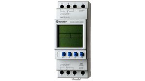 Time Clock Relay DIN-Rail, 2CO / DPDT