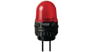 Signal Beacon LED 231 Continuous Red 24V 45mA IP65 Stranded Wire, 2-Pin