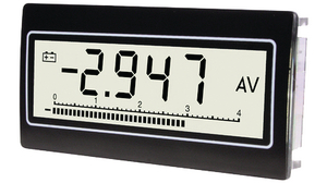 Digitální panelový měřicí přístroj 72 x 36 mm