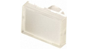 Switch Lens Rectangular Colourless Transparent Plastic 61 Series Switches