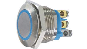 Pushbutton Switch, Vandal Proof Momentary Function 50 mA 24 VDC 1NO IP67