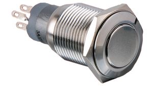 Pushbutton Switch, Vandal Proof Momentary Function 3 A 250 VAC 2CO