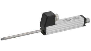 Spring-Loaded Linear Potentiometer Position Sensor Voltage Divider 50mm 0.15% 5kOhm Clamp Mount Connector, 5-Pin TRS