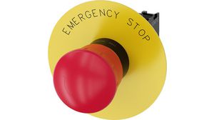 Interrupteur d'arrêt d'urgence SIRIUS Act 100% plastique, rouge