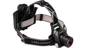 Headlamp, LED, Rechargeable, 1000lm, 300m, IPX4, Black