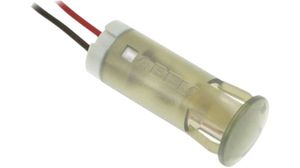 LED IndicatorWires Fixed White DC 24V
