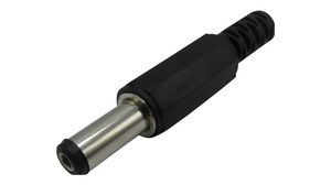 DC Power Connector, Plug, Straight, 2.1x5.5x14mm