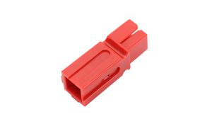 Battery Connector Housing, Genderless, 75A, Red, Poles - 1