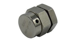 Pressure Compensating Plug M6 6.5mm IP66 / IP68 Brass Silver