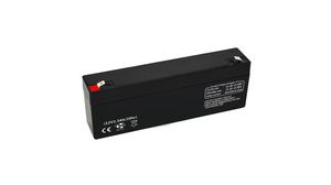 Rechargeable Battery, Lead-Acid, 12V, 2.2Ah, Blade Terminal, 4.8 mm